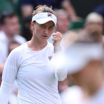 Wimbledon semi-final: Krejcikova battles back to stun Rybakina - as it happened