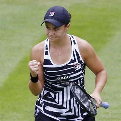 French Open champion Barty makes smooth transition to grass