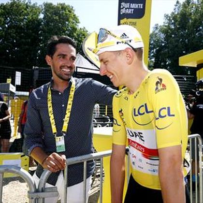 Contador 'reta' a Pogacar y le anima a hacer historia: "Si gana el Giro y el Tour..."