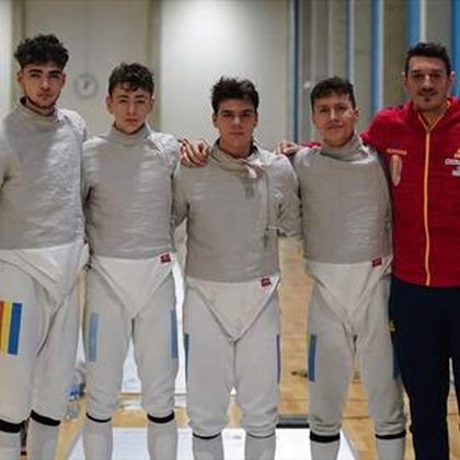 România, aur cu echipa masculină de sabie, la Campionatele Europene de juniori de la Napoli