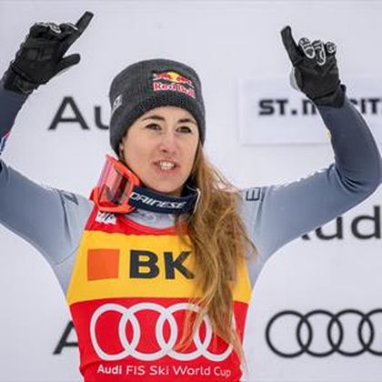 Sofia Goggia está de vuelta: vuela en St. Moritz ante Shiffrin y gana en un Gigante tras dos años