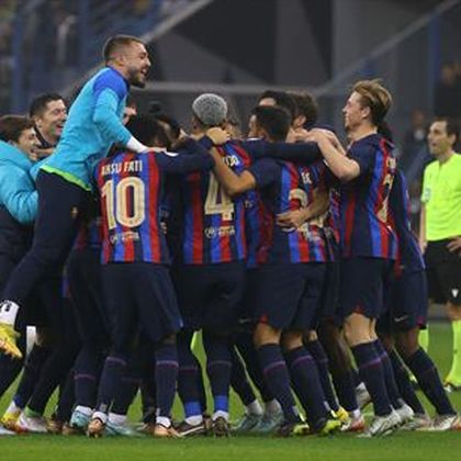 A Barca simán verte a Realt a Spanyol Szuperkupa álomdöntőjében