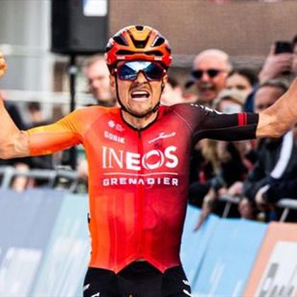 Pidcock claims thrilling victory in sprint finish at Amstel Gold Race