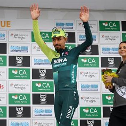Stage 2 Highlights: Martinez pips Evenepoel to win sprint atop the Alto da Foia