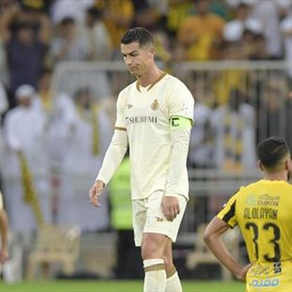 Ronaldo frustrated as Al Nassr slip to defeat to title rivals Al Ittihad