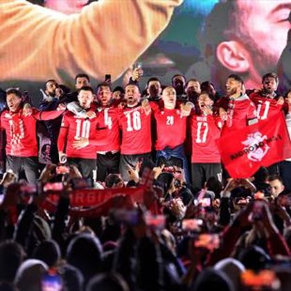 Riesenparty in Tiflis: Georgien erstmals für EM qualifiziert