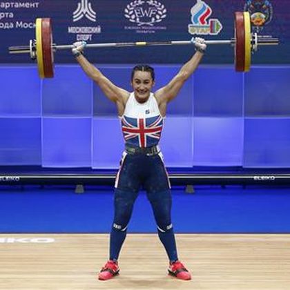 Britain’s Davies step closer to Olympic weightlifting spot