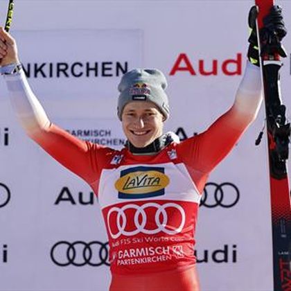Odermatt takes 'big step' towards World Cup glory with victory in Garmisch