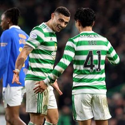 Celtic move a step closer to regaining title after edging Rangers in frantic Old Firm