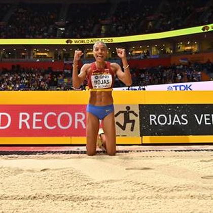 Hallen-WM: Dreispringerin Rojas knackt eigenen Weltrekord