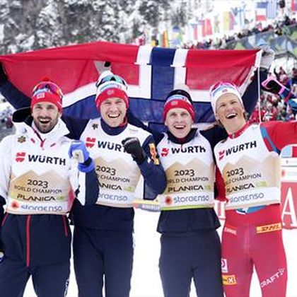 Norsk maktdemonstrasjon: Tok sitt 12. strake VM-gull på stafett