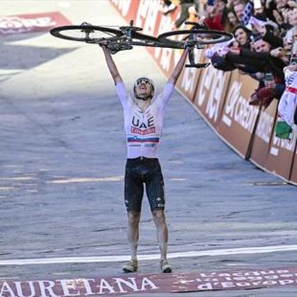 Final Strade Bianche: Pogacar reina en Siena y promete correr otro año contra la historia