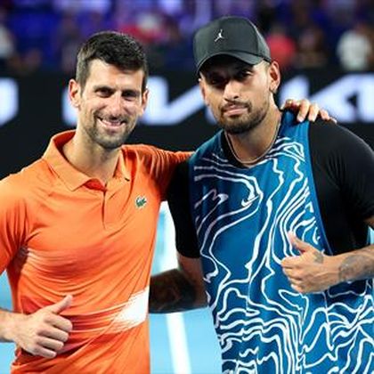'He'd win five Slams with me' - Djokovic 'would love to coach Kyrgios'