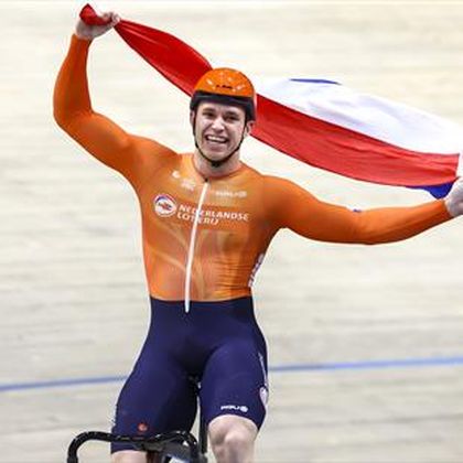 ‘This man is on a different planet’ - Lavreysen storms to keirin win at European Championships
