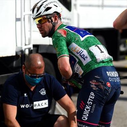Cavendish 'lucky' not to be badly hurt in crash on Stage 5