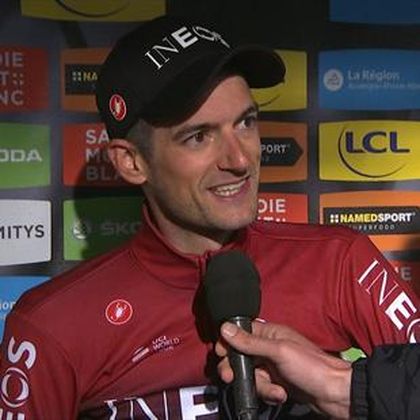 Wout Poels efter etapesejr i Dauphine: It was really for Chris