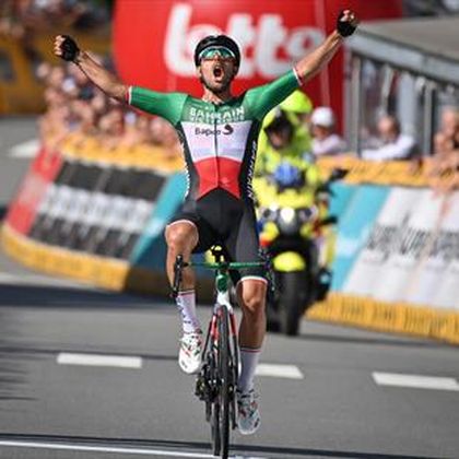 Colbrelli solos to victory to take overall lead in Benelux Tour