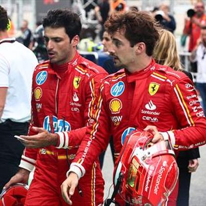 Sainz a Leclerc: "Non so di cosa si lamenti. Non posso stargli dietro tutta la vita"