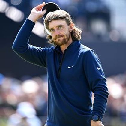 Fleetwood in share of lead at Open Championship, McIlroy five off the pace