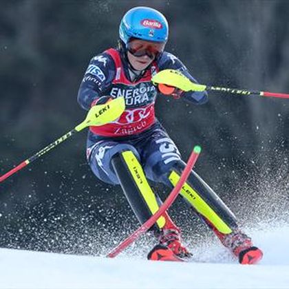 Shiffrin leads way after first run in Zagreb with Vonn record in sight