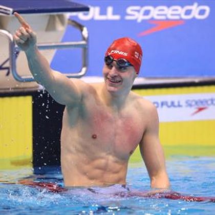 Morgan breaks British backstroke record to secure place at Paris 2024