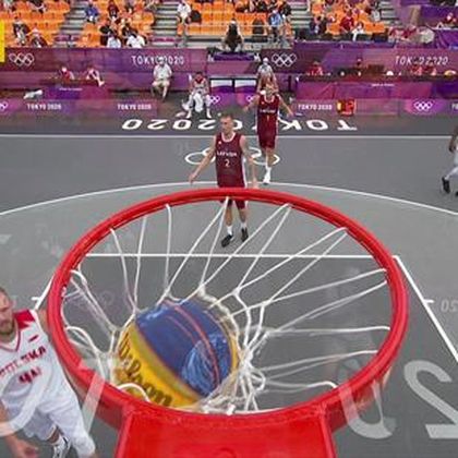 Baloncesto 3x3 | Polonia y Letonia inauguraron esta espectacular modalidad