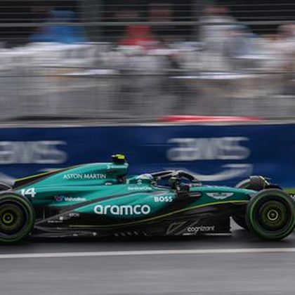 Alonso volt a leggyorsabb a második, esős szabadedzésen
