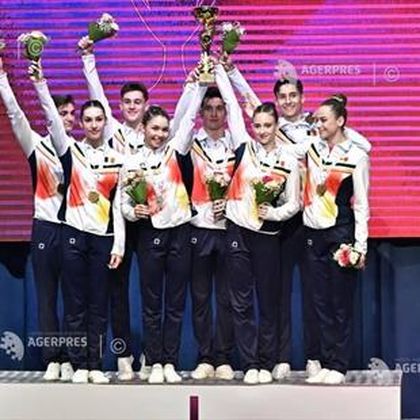 România a cucerit două medalii de aur la Campionatul Mondial de gimnastică aerobică de la București