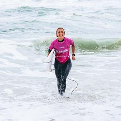 Erostarbe, primera española en clasificarse en surf para unos Juegos al lograr plaza para París