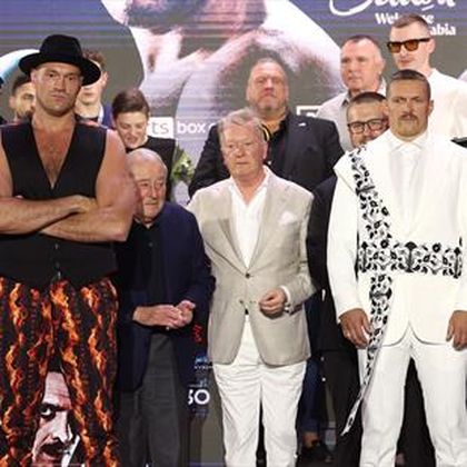 Fury-Usyk weigh-in LIVE - Heavyweight contenders go head-to-head in Riyadh