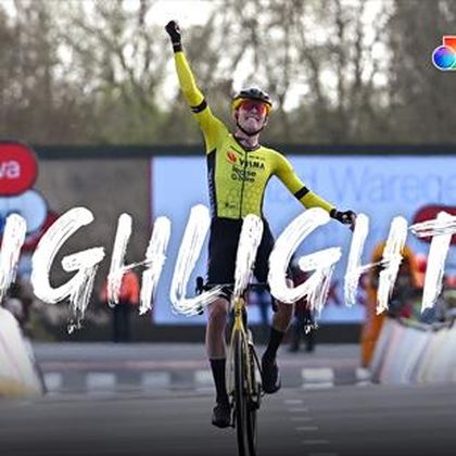 Highlights: Matteo Jorgensons slangehug sikrer ham sejren i Dwars door Vlaanderen