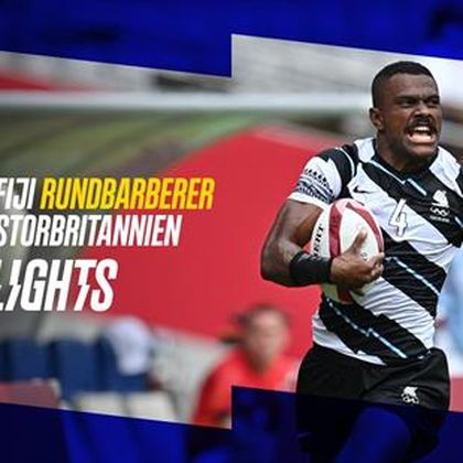 Highlights: Fiji rundbarberer Storbritannien i rugby sevens