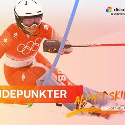 Michelle Gisin forsvarer sit alpint kombineret guld fra 2018 med fantastisk slalom-run