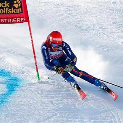 World Cup Alpine | Frederica Brignone wint eerste run in Sestriere