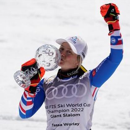 Worley lands giant slalom World Cup title after dramatic finale