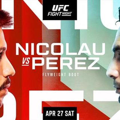 UFC Vegas 91 | Nicolau vs. Perez uitslagen