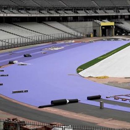 Pourquoi la piste du Stade de France sera violette lors des JO