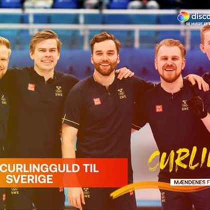 Highlights: Gyser curlingguld til Sverige i den ekstra afgørendende ende