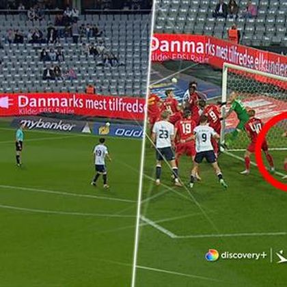 Magnus Knudsen scorer direkte på hjørnespark – se målet her