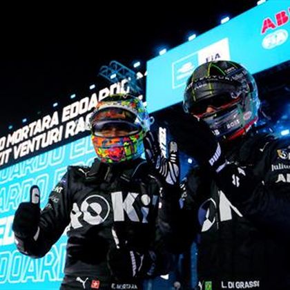 Mortara takes victory in second race of Formula E season in Diriyah E-Prix