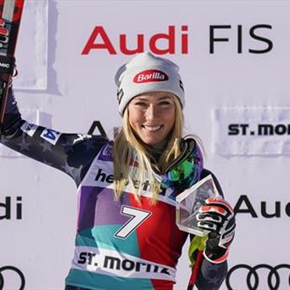 Shiffrin collects 77th World Cup win with St Moritz success