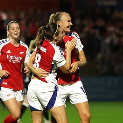 Maanum nets winner as Arsenal progress in Champions League qualifying with Rosenborg win