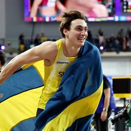 Duplantis breaks pole vault world record for eighth time