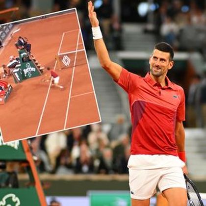 Djokovic round-the-net winner wows fans in 'special moment' as opponent applauds