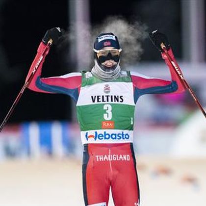 Riiber dominant again in home snow in Lillehammer