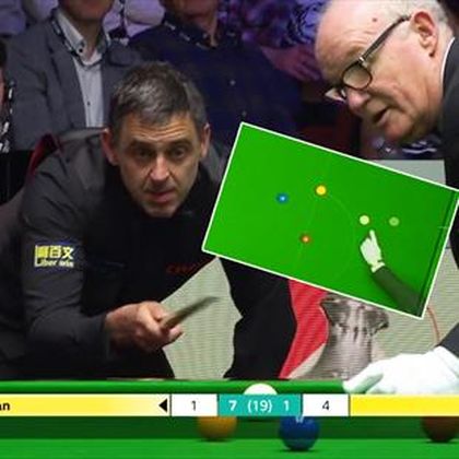 'Something isn't right there!' - O'Sullivan and ref in re-spot drama