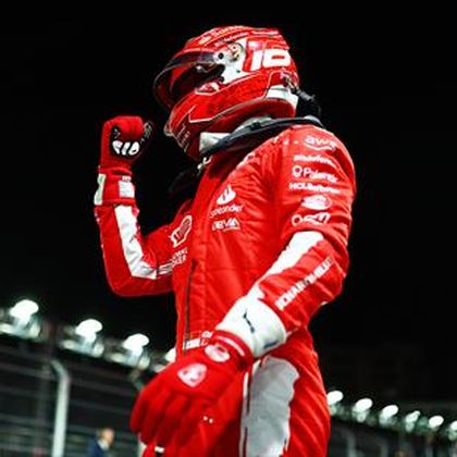 Leclerc fastest as Ferrari post one-two in Las Vegas qualifying, Hamilton and Perez out early