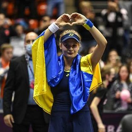 'Every win from now on goes to my country' - Ukrainian Yastremska reaches Lyon final