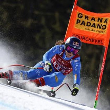 Goggia secures third World Cup downhill title in Courchevel
