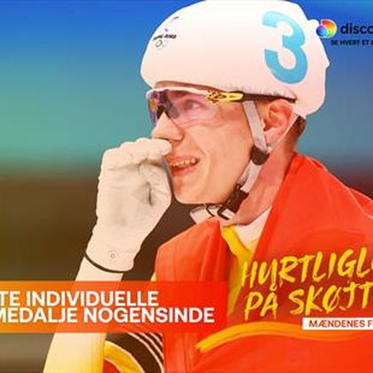 Highlights: Belgier overrasker alle og vinder olympisk guld i speedskating